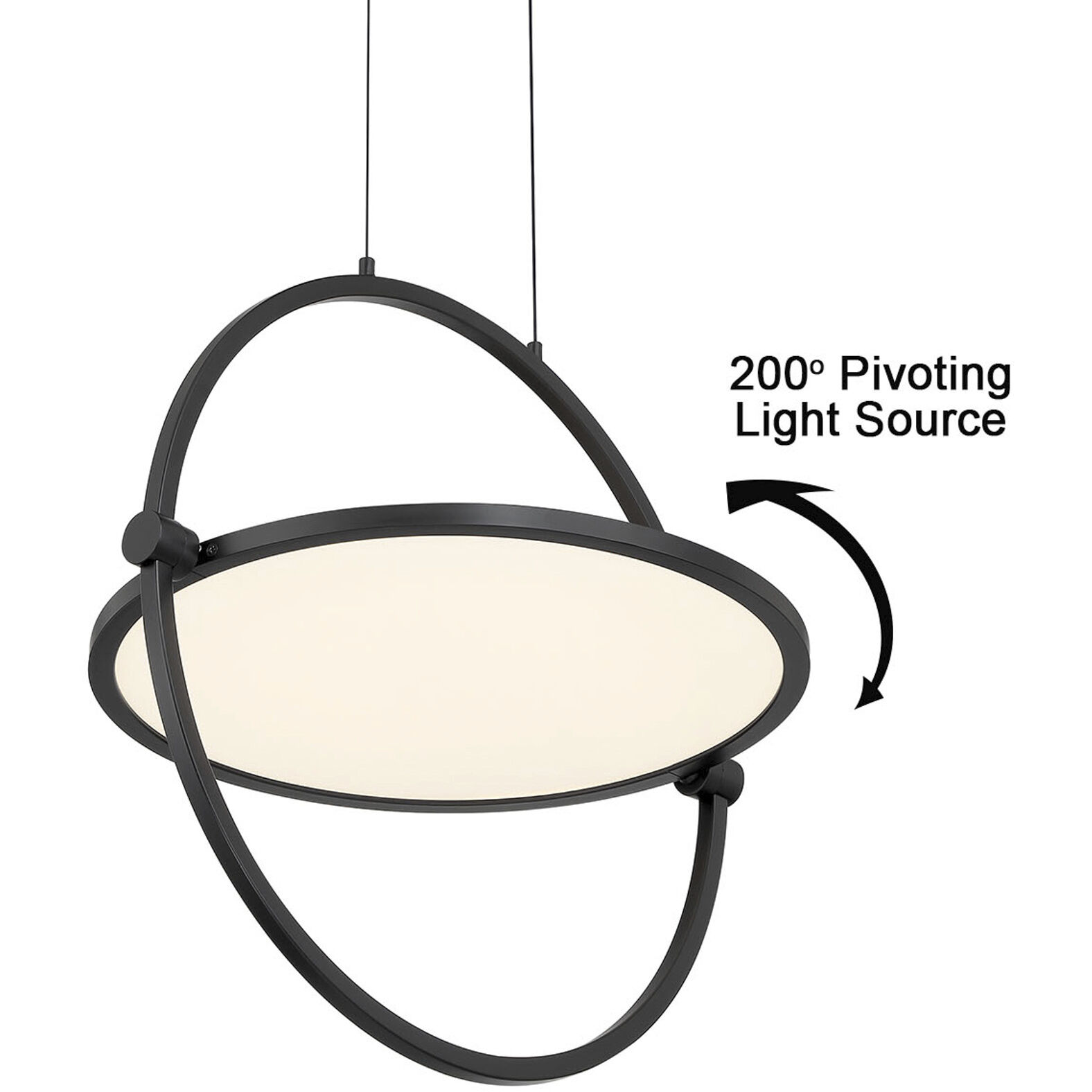Studio 23 LED 18.38 inch Coal Pendant Ceiling Light